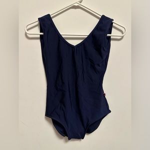 Yumiko Gina Navy Blue Leotard